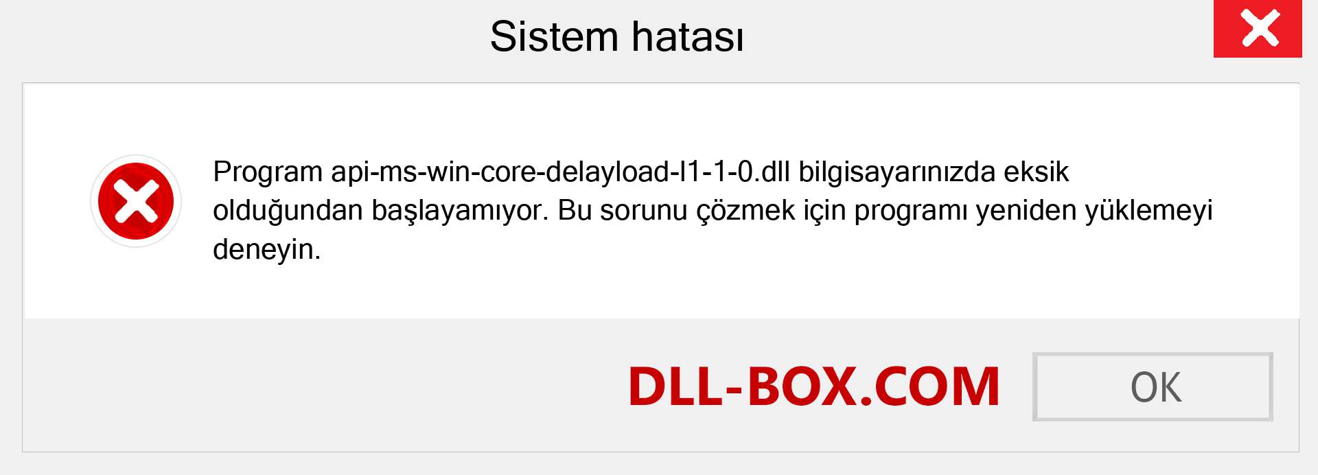 api-ms-win-core-delayload-l1-1-0.dll dosyası eksik mi? Windows 7, 8, 10 için İndirin - Windows'ta api-ms-win-core-delayload-l1-1-0 dll Eksik Hatasını Düzeltin, fotoğraflar, resimler